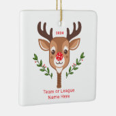 キュートリパーソナライズされたーナピックボールオーナメント セラミックオーナメント (右)