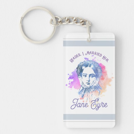 キュートリーダイ結婚したズJane Eyreポートレート キーホルダー (正面)