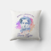 キュートリーダイ結婚したズJane Eyreポートレート クッション (裏面)