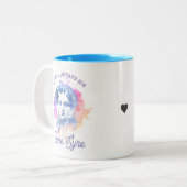 キュートリーダイ結婚したズJane Eyreポートレート ツートーンマグカップ (正面左)