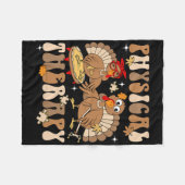 キュートルコフィジカルセラピーPt Pta秋秋Th フリースブランケット (正面(横))