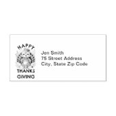 キュートルコ差出人住所 セルフインキングスタンプ (デザイン)