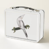 キュートルティーノコッカティエルバードアイビーパーチアニマル メタルランチボックス (裏面)