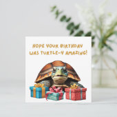 キュートルプンベレおもしろいット誕生日カード (スタンド正面)