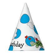 キュートルレディバグ水玉模様バースデーパーティーハット パーティーハット (右)