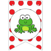 キュートルレディーバッグハッピーバースデーバナー バンティングフラッグ (第1の旗)