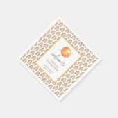 キュートレイオブサンシャインレインボーウェルカムベビーシャワー スタンダードカクテルナプキン (角)