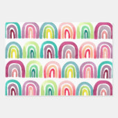 キュートレインボウズ&サンズバースデーパーティー ラッピングペーパーシート (正面2)