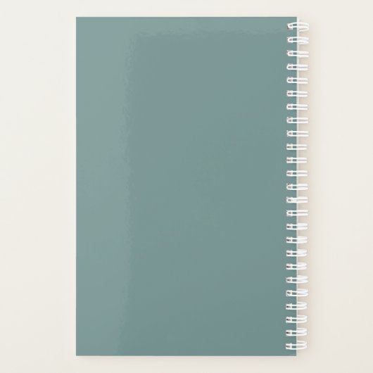 キュートレインボークラウドレイン感動的引用文ことわざ プランナー手帳 (裏面)