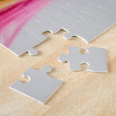 キュートレインボーヘアユニコーンジグソーパズル ジグソーパズル (側面)