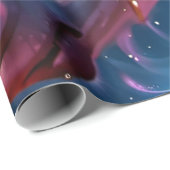 キュートレインボーユニコーン誕生日ラッピングペーパー ラッピングペーパー (ロールコーナー)