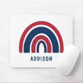 キュートレインボーユニークボーイパーソナライズされた名前をカスタムする マウスパッド (マウス)