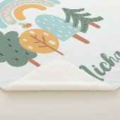 キュートレインボー魔法フォレスト シェルパブランケット (3/4)