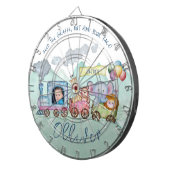 キュートレインengeneテーマダーツボード ダーツボード (正面右)