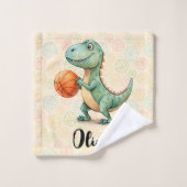 キュートレックス遊バスケットボールパーソナライズされた ウォッシュタオル (ウォッシュタオル)