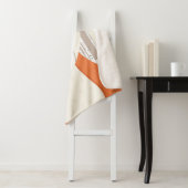 キュートレッドキツネウッドランド樺の木ツリー シェルパブランケット (インサイチュ)