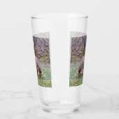 キュートレッドキツネ タンブラーグラス (左)