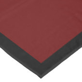 キュートレッドブラック金ゴールドサンタベルトクリスマスデコール テーブルクロス (アングル)