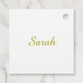 キュートレッドラディバグ誕生日 フェイバータグ (裏面)