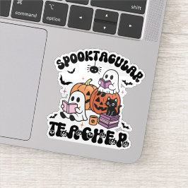 キュートレトロハロウィーンスポオクタキュラー先生 シール