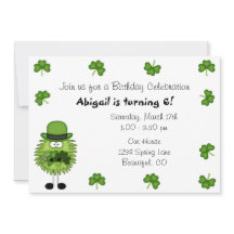 キュートレプレシャンアイリッシュセントパトリックの日誕生日