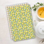 キュートレモンイエローグレーバッファロープレイド