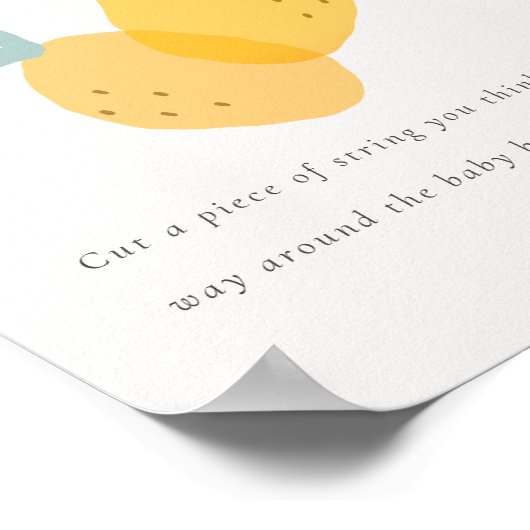 キュートレモンシトラス測定ベビーバンプゲーム ポスター (角)