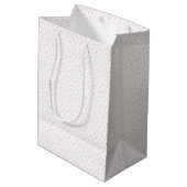 キュートレーキーン – ピンク紙吹雪子供の誕生日抱き枕 ミディアムペーパーバッグ (裏面アングル)