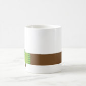 キュートロングダシュントイラストレーション コーヒーマグカップ (中央)