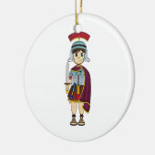 キュートローマンソルジャーオーナメント セラミックオーナメント (左)