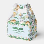 キュートワイルドワンジャングルサファリアニマル誕生日 フェイバーボックス (正面サイド)