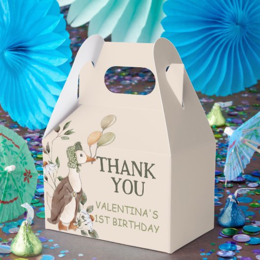 キュートワンガ間抜けース子供部屋ライム誕生日 フェイバーボックス (パーティー)