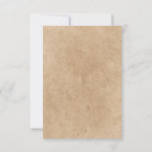 キュートワンハッピーキャンパー誕生日 招待状 (裏面)