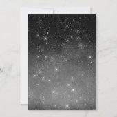 キュートヴァンパイアガールアンドキャッスルハロウィーン誕生日 サンキューカード (裏面)