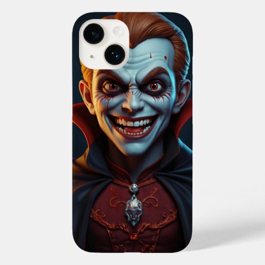 キュートヴァンパイアハロウィンティー Case-Mate iPhoneケース (裏面)