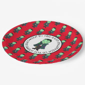 キュートヴァンパイアハローウィンパーティ ペーパープレート (アングル)