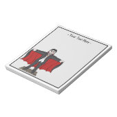 キュートヴァンパイア/ドラキュラ ノートパッド (回転)