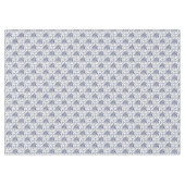 キュートヴィンテージオランダウィンドミルセーロボートデルフトブルー テーブルクロス (正面(横))