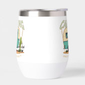 キュートヴィンテージキャンパーアンドキャンプ引用文 (左面)