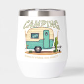 キュートヴィンテージキャンパーアンドキャンプ引用文 (背面)