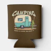 キュートヴィンテージキャンパーアンドキャンプ引用文 缶クーラー (裏面)