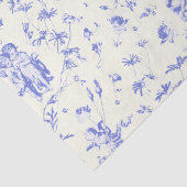 キュートヴィンテージケルビキュピッドエンジェルズブルーフローラトワール 薄葉紙 (詳細)