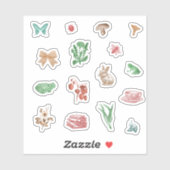 キュートヴィンテージコテージコアエステティックセット シール (シート)