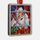 キュートヴィンテージサンタオーナメント メタルオーナメント (右)