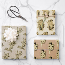 キュートヴィンテージベビーケルビキュピッドエンジェルズクラフト