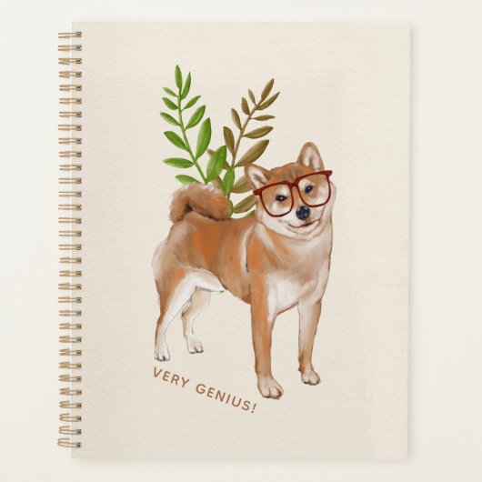 キュートヴェリージーニアスドージミーム プランナー手帳 (正面)