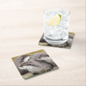 キュートーターズ紙コースター スクエアペーパーコースター (インサイチュ)