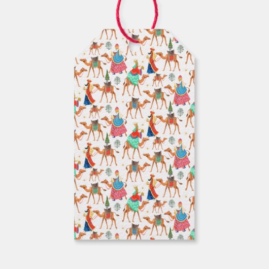 キュート三賢者キングクリスマス ギフトタグ (裏面)