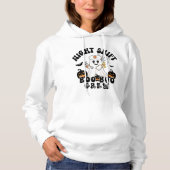 キュート不気味ハロウィーンナース幽霊 パーカ (正面)