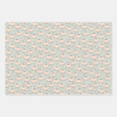 キュート不気味ベビーハロウィーン10月誕生日 ラッピングペーパーシート (正面3)